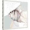 Amanti Art Ocean Oasis Bubbles Striped Fish by Patricia Pinto Framed Canvas Wall Art - 3 of 4