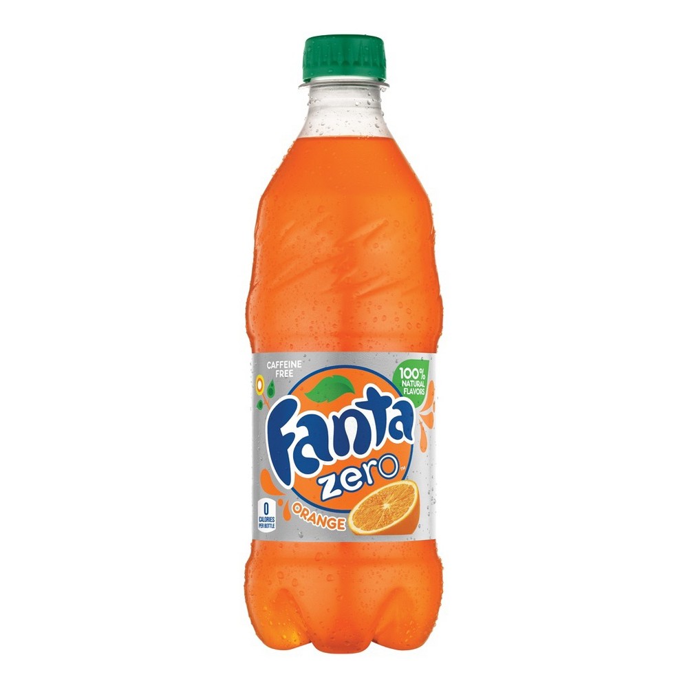 UPC 049000041439 - Fanta Zero Sugar Orange Fruit Soda Pop 20