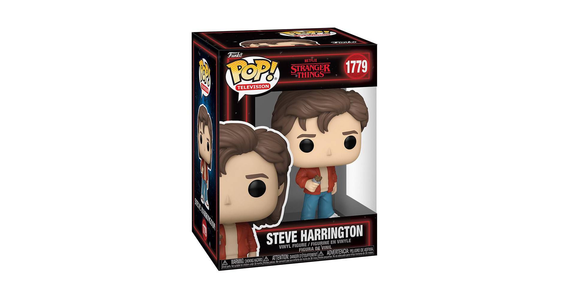Funko Pop! Television: Netflix Stranger Things - Steve Harrington Vinyl Figure #1779