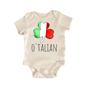 Irish Ireland Italy Italian - Baby Boy Girl Clothes Infant Onesie® Funny Cute Newborn GS1 - 1 of 4