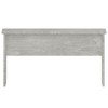 vidaXL Coffee Table Concrete Gray 31.5"x19.9"x16.3" Engineered Wood - 4 of 4