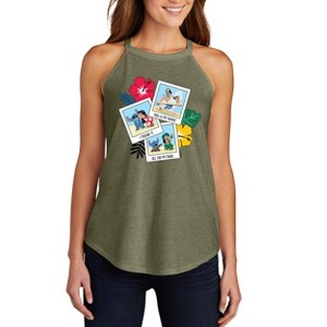Women's - Lilo and Stitch - This Is My Family Graphic High Neck Tank - 1 of 2