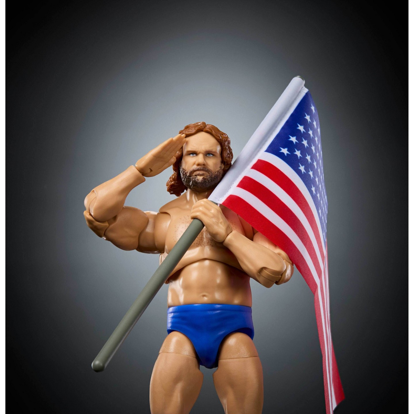 Детские фигурки WWE Ultimate Legends Action Hacksaw Jim Duggan Figure & Accessories Set, 6-inch Collectible Superstar — фото 4