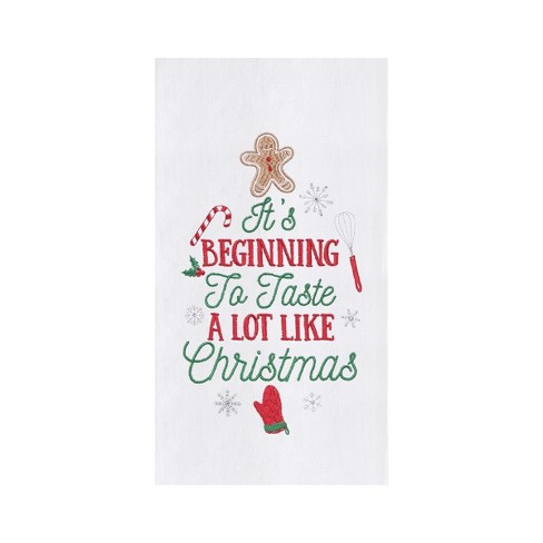 The Big One® Gingerbread Kitchen Towel 5-pk.