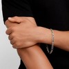 Adornia Men's Tarnish Resistant 9" 7mm Figaro Chain Bracelet - 2 of 2