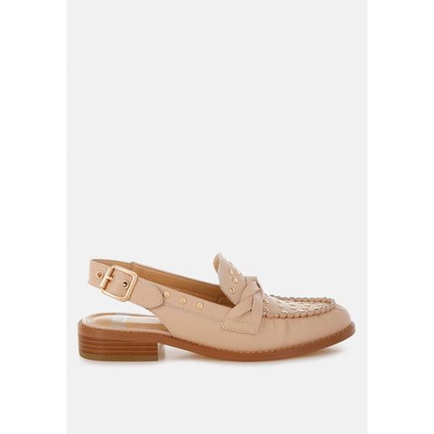 Женские туфли Rag & Co Womens Remykin Braided Penny Strap Loafers 10