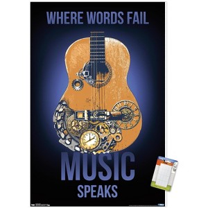 Trends International Music Speaks Unframed Wall Poster Prints - 1 of 4