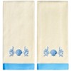 Coral Patch Set of 2 Hand Towels - 3 of 4