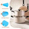 Unique Bargains Silicone Hot Assist Frying Cookware Pan Pot Handle Holders 2 Pcs - 3 of 4