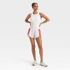Women's Woven High-Rise Contrast Shorts - JoyLab™ - 3 of 3