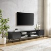 Mid-Century Modern Wide Storage TV Stand for TVs up to 90" - Saracina Home - 2 of 4