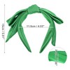 Unique Bargains Women's Classic Double Layer Bow Headband 5.91"x1.38" 1 Pc - 3 of 4