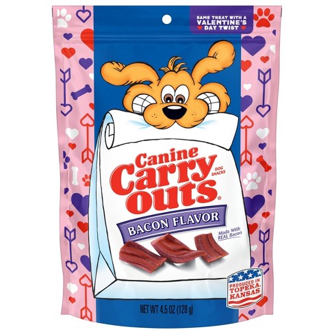 Canine Carry Outs Beef And Bacon Chewy Dog Treats 4.5oz Target