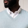 Hope & Henry Men's Organic Fine Gauge V-Neck Pullover Sweater - 2 of 4