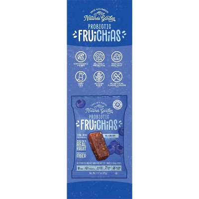 Nature's Garden Snacks Probiotic FruiChia Blueberry Fruit Snacks - 5.6oz/8ct