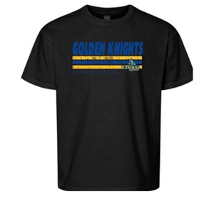 Kids Sussex Central High School Golden Knights Name & Graphic Essential ...