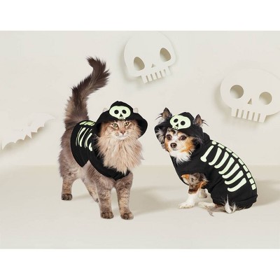 Skeleton Glow Hoodie Dog and Cat Costume - Hyde & EEK! Boutique™