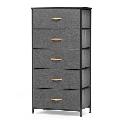 Pellebant 5 Drawers Vertical Dresser Storage Tower Organizer Unit for Bedroom