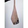 Rosalin - Dark Beige Suede Leather Tassel Shoulder Bag (Women) dark beige standart - 3 of 4