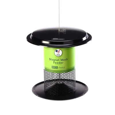 Birds Choice 5qt Magnet Mesh Black Oil Sunflower Feeder - Black