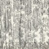 Ellis Curtain Victoria Park Toile Room Darkening Window Rod Pocket Pair Set With 2 Tiers - 2-Piece - 68x24" - 3 of 4