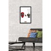 Trends International Marvel Deadpool & Wolverine - Mask and Claws One Sheet Framed Wall Poster Prints - 2 of 4