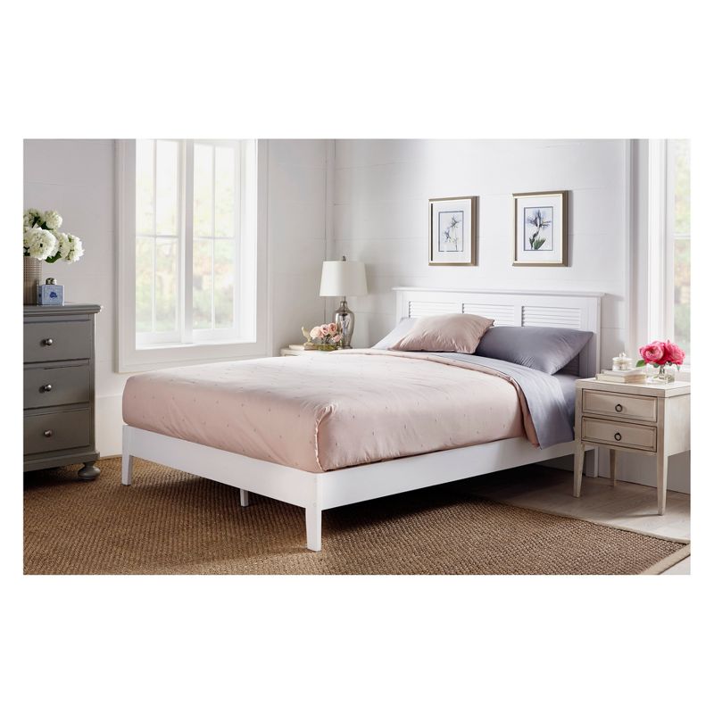 Emerie Queen Platform Bed White - Buylateral, 3 of 5