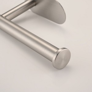 Toilet Paper Holder Self Adhesive, Stainless Steel Rustproof Adhesive Toilet Roll Holder no Drilling - 1 of 3