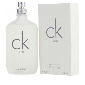 Ck One By Calvin Klein Unisex Bergamot, Papaya,  Violet, Nutmeg, Oakmoss, Cedar, Musk, Amber, Sandalwood Edt Spray 6.7 Oz - 1 of 1