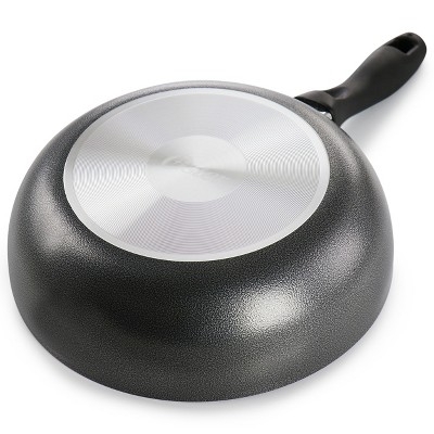 Granite Grey 9.5 Inch Non Stick Aluminum Wok with Lid