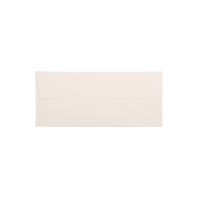 JAM Paper #10 Business Strathmore Envelopes 4.125 x 9.5 Natural White Wove 34992