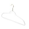 DEILSY Durable Non-Velvet Plastic Hangers, Slim and Space Saving - 2 of 4