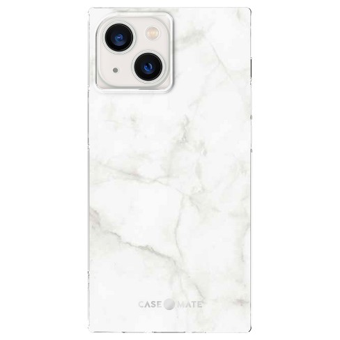 Case-Mate Blox Square Case for Apple iPhone 13 Mini - White Marble