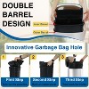 BestMassage Trash Can 8 Gallon/30L Stainless Steel Garbage Can with Removable Inner Bucket - 3 of 4