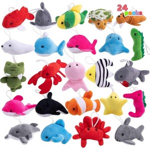24-Pack Mini Animal Plush Toy Assortment – 3