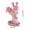 Unique Bargains Coral Reef Decor Mini Faux Coral Decor for Aquarium Decorations 1.18"x2.17" - 4 of 4
