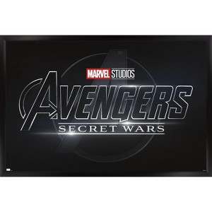 Trends International Marvel Avengers: Secret Wars - Logo Framed Wall Poster Prints - 1 of 4