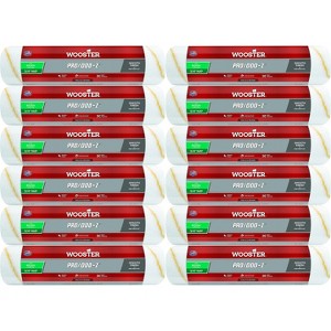 Wooster Genuine 12" Pro/Doo-Z 3/4" Nap Roller Cover 12-Pack, RR644-12-12PK - 1 of 1