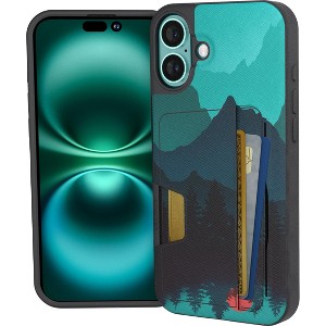 Smartish iPhone 16 Wallet Case - Wallet Slayer Vol 2 Credit Card Kickstand Holder - 1 of 4