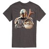 Men's - Star Wars - The Mandalorian Mando Portrait Short Sleeve Graphic T-Shirt - 2 of 4