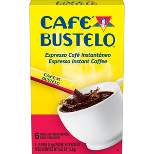 Cafe Bustelo Espresso Roast Dark Roast Instant Coffee - 6ct