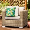 Liora Manne Visions II Garden Indoor/Outdoor Pillow.. - 3 of 3