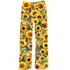 Collections Etc Vibrant Sunflowers Elasticized Waist Drawstring Lounge Pants - 3 of 4