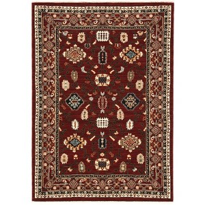 Oriental Weavers Lilihan 043S6 Red/ Black Indoor Area Rug - 2' x 3' - 1 of 4