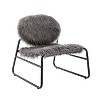 Aash Modern Accent Chair with Metal Frame, Premium High Density Soft Single Lazy Sofa for Living Room Bedroom, Indoor Furniture - The Pop Home - 2 of 4