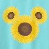 Juniors Womens Mickey & Friends Sunflower Logo Racerback Tank Top - image 2 of 4