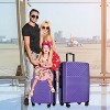 3 PCS Expandable ABS Hard Shell Luggage Set with Spinner Wheels and TSA Lock 20''24''28'' 4M - ModernLuxe - 2 of 4