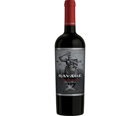 Ravage Red Blend Red Wine - 750ml Bottle