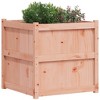 vidaXL Garden Planter Natural Wood Solid Douglas Fir wood Large - 4 of 4