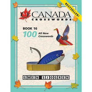 O Canada Crosswords Book 16 - by  Gwen Sjogren (Paperback) - 1 of 1